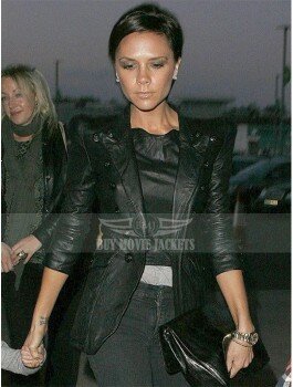 PerfectlyModishVictoria Caroline Beckham Leather Jacket